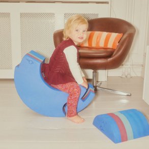 bObles Elefant L/55 cm, Blue Gym